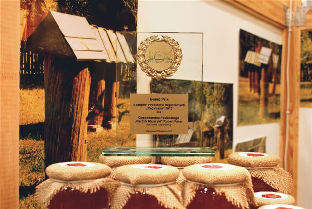 Grand Prix Regionaliów 2013 dla naszego miodu wrzosowego!