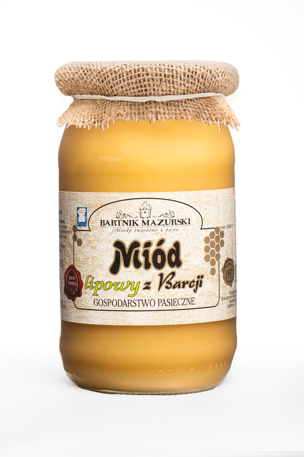 Miód lipowy z Barcji